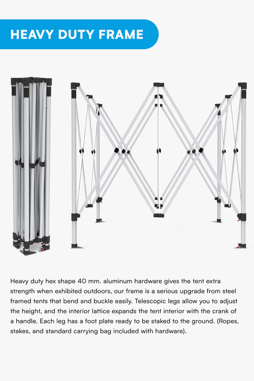 10ft x 10ft Custom Canopy Tent