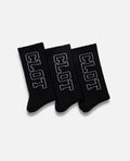 2003 CLOT Logo Socks (Black)