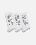 2003 CLOT Logo Socks (White)