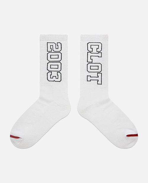 2003 CLOT Logo Socks (White)