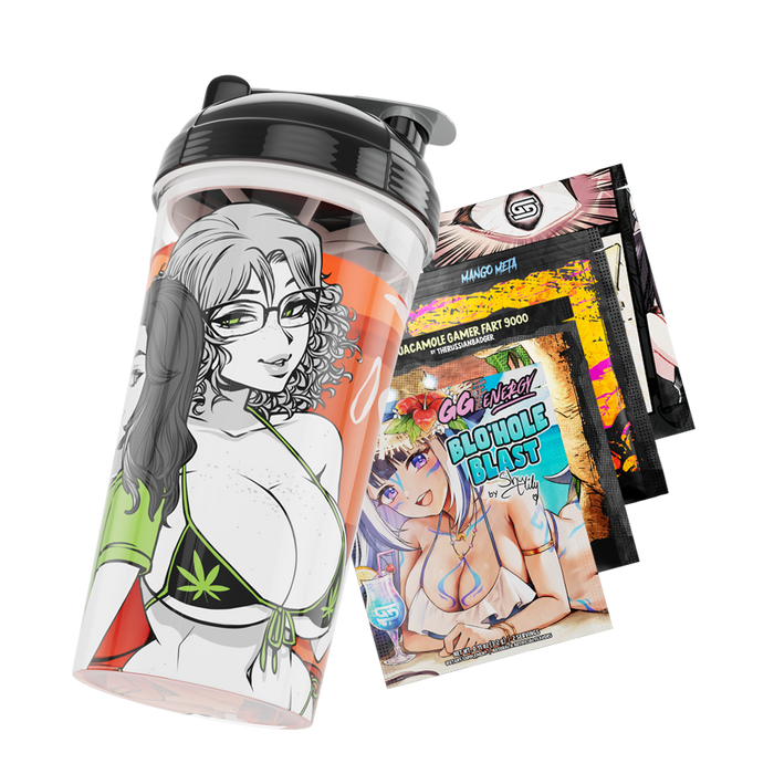 24oz All Over Print PaymoneyWubby Shaker - Gamer Supps