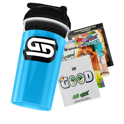 24oz Gamer Supps Shaker Clear - 6 - Gamer Supps