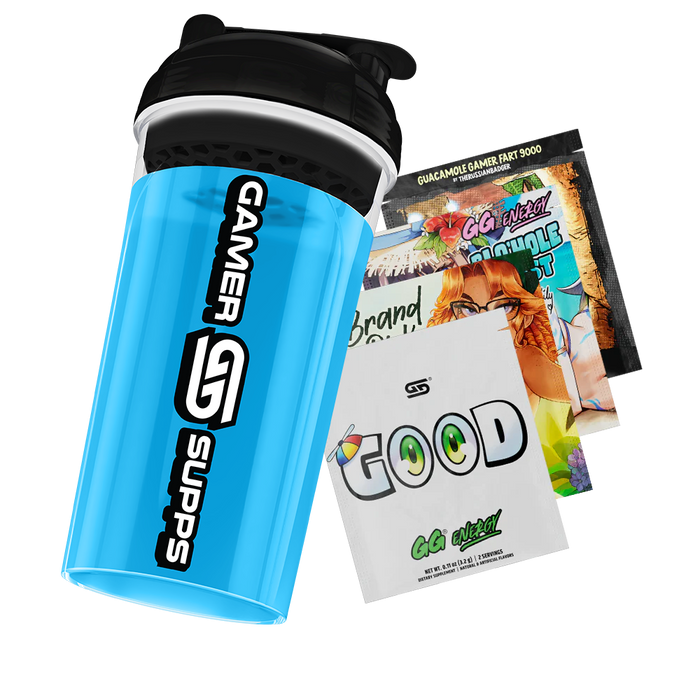 24oz Gamer Supps Shaker Clear - 6 - Gamer Supps