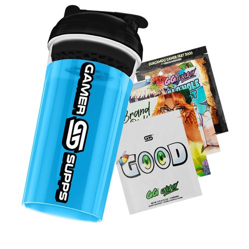 24oz Gamer Supps Shaker Clear - 6 - Gamer Supps