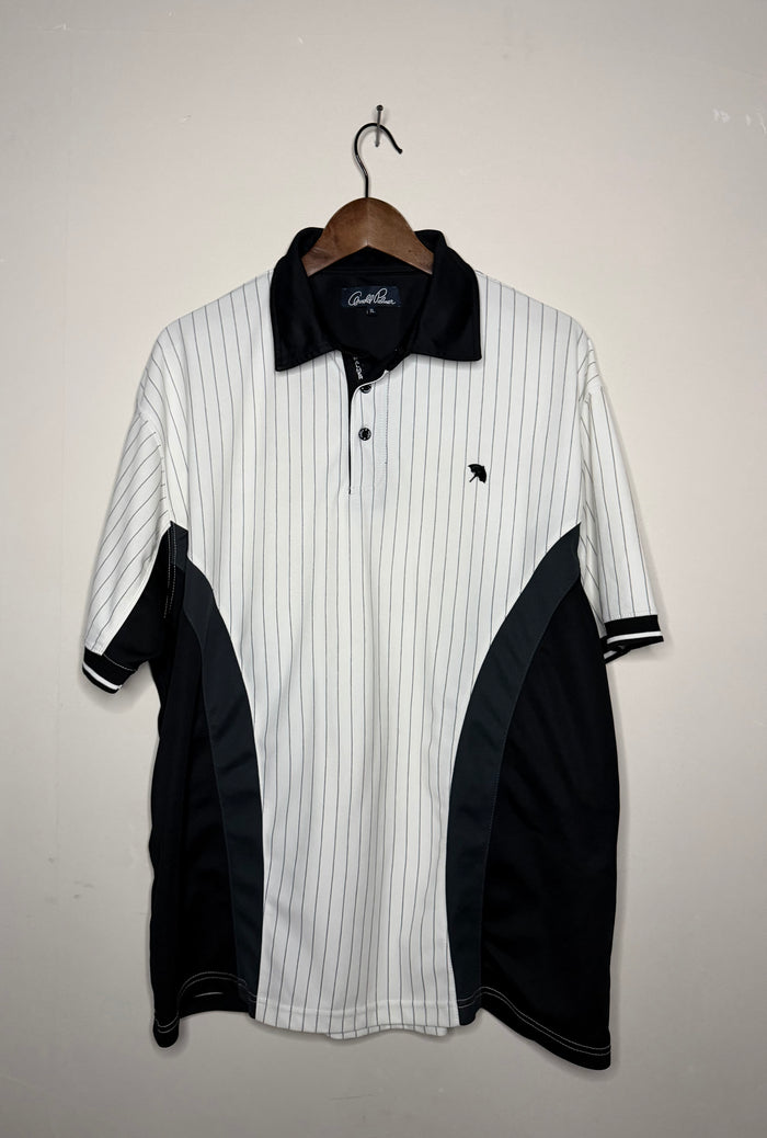 Arnold Palmer pinstripe polo (XL)