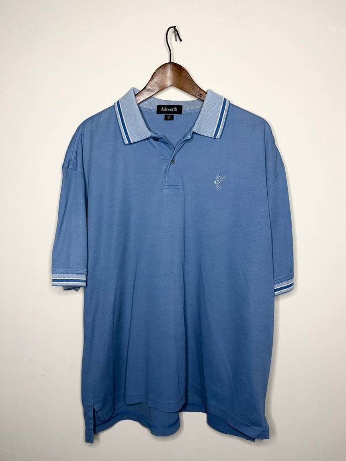 Ashworth light blue polo (L)