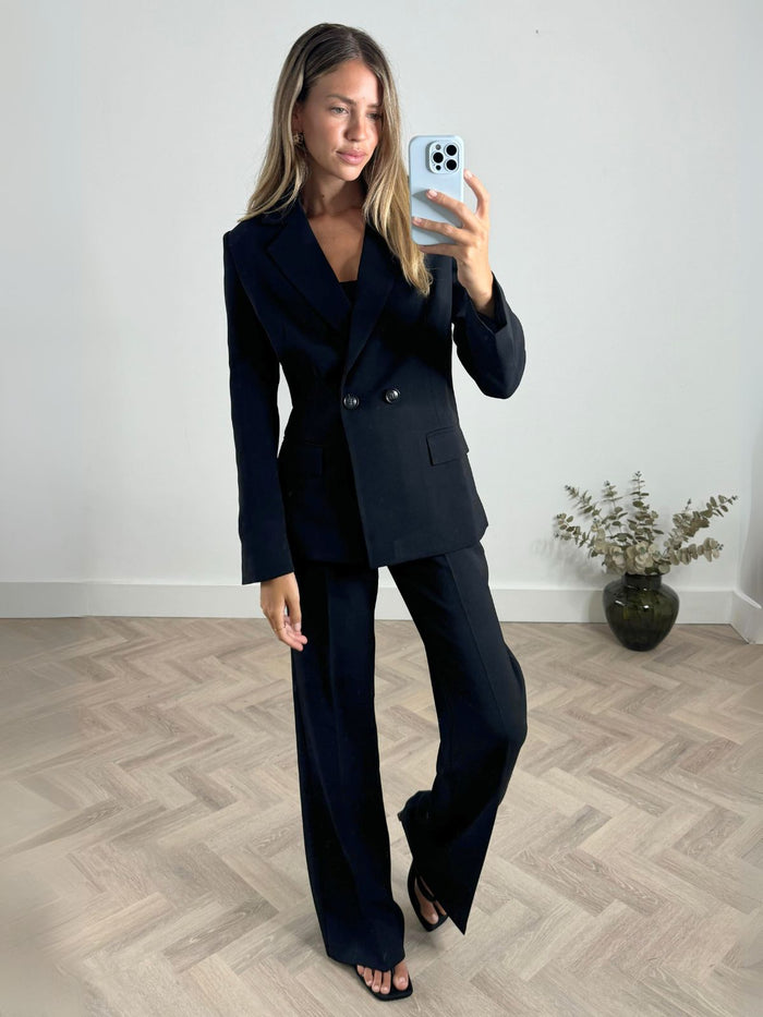 Adeline Tailored Trouser / Black - Style Cheat