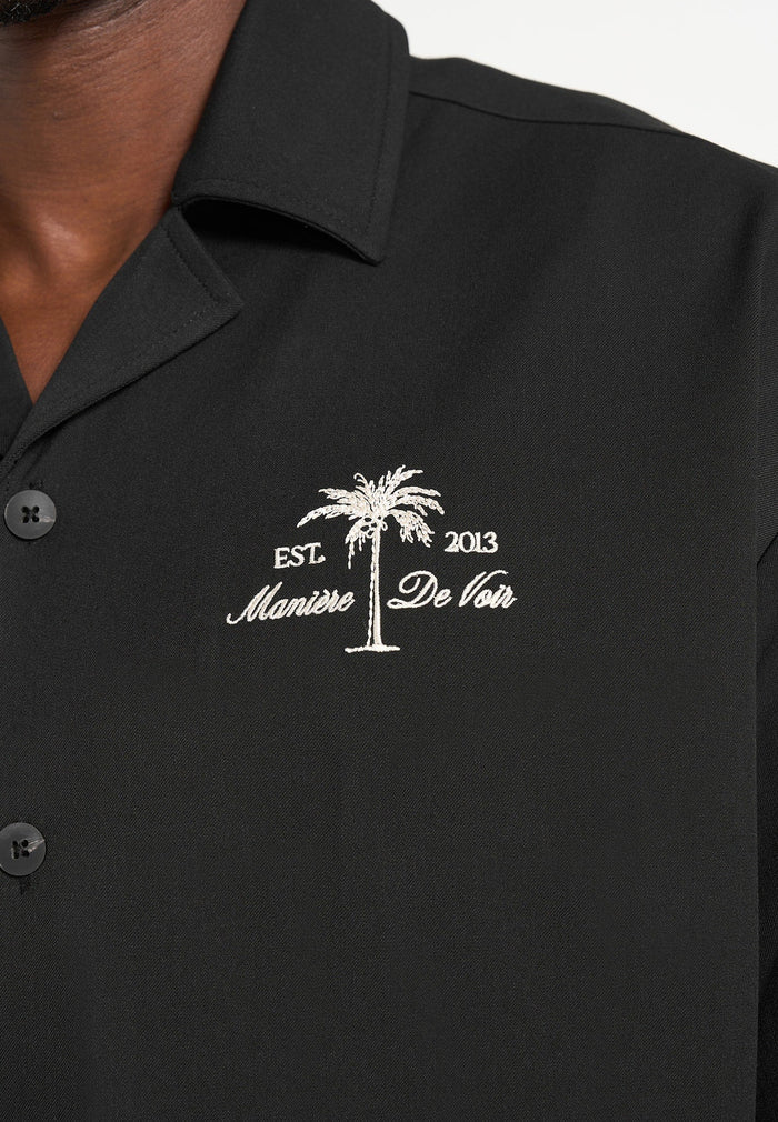 alexis-unisex-cote-dazur-boxy-shirt-black