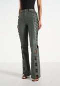 ambre-leather-lace-up-flared-trousers-olive