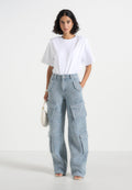 anne-denim-high-waisted-boucle-cargo-pants-mid-blue-1