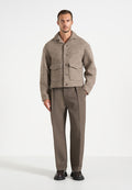 aurel-wool-jacket-with-revere-collar-taupe