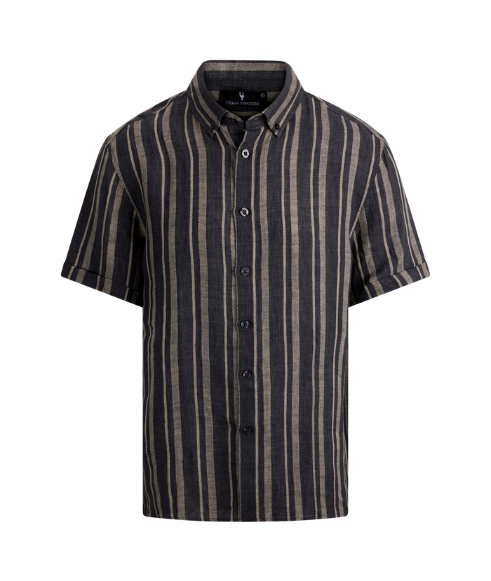 Urban Pioneers Male Aurelio SS Shirt SS SHIRT BLACK