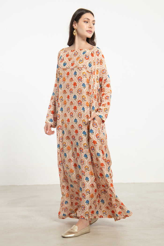 Ayyam Cotton Printed Dress