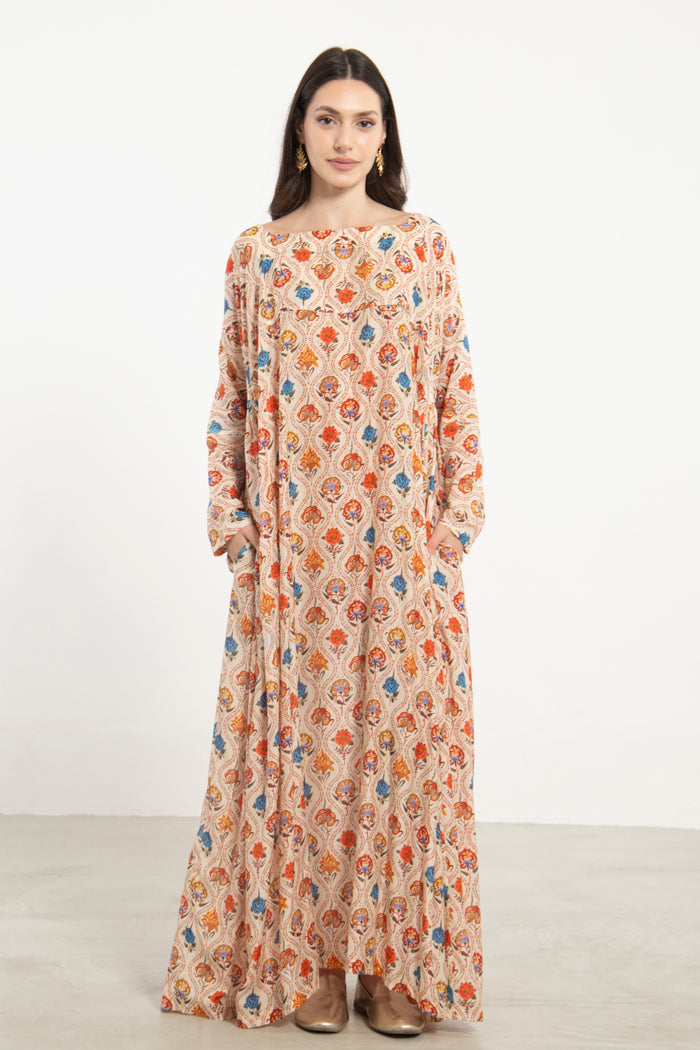 Ayyam Cotton Printed Dress