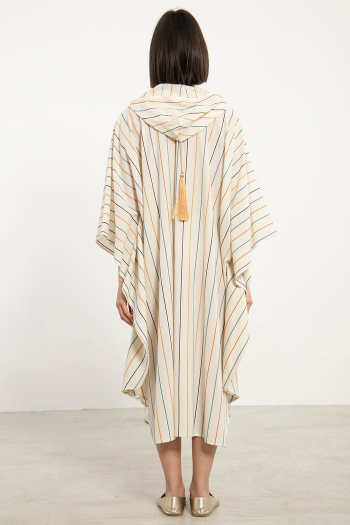 Badiya Cotton Striped Jellaba