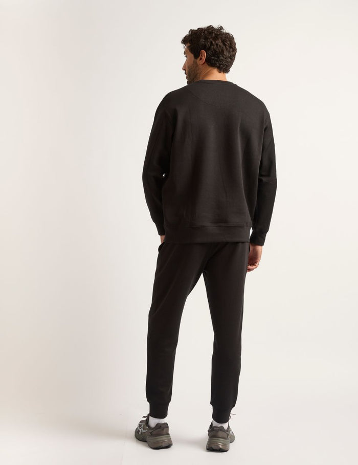 Boody Bamboo Tech Fleece Men's Crew Neck Sweater