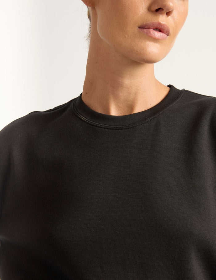 Boody Bamboo Tech Fleece Women's Crew Neck Sweater