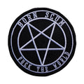 BORN SCUM PENTAGRAM PATCH - Born Scum Clothing Co