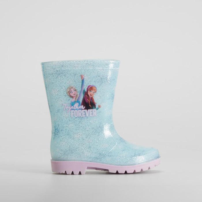 Bota agua Frozen azul glitter FROZEN