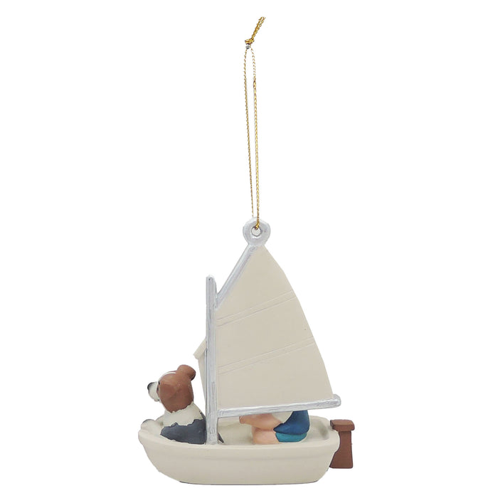 Boy Sailing  Ornament