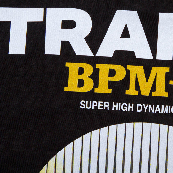 BPM Trance Back Print - Tshirt - Black