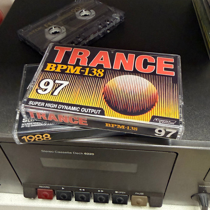 BPM Trance Back Print - Tshirt - Black