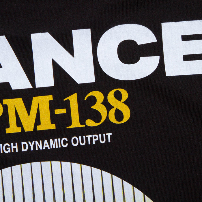 BPM Trance Back Print - Tshirt - Black