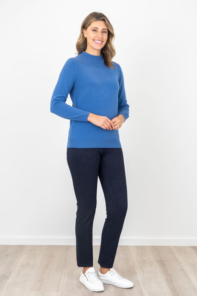 Bromley Soft Knit Turtle Neck Jumper (Many Colours)