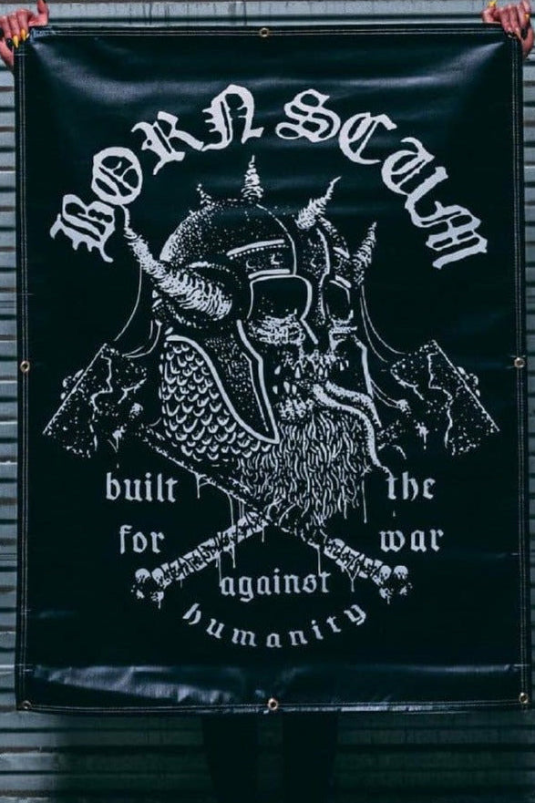 BUILT FOR WAR BANNER - Born Scum Clothing Co