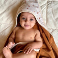 Cape de bain bébé personnalisée - Noisette Cape de bain MELLIPOU