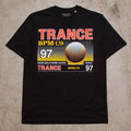 Cassette Trance 97 Front Print - Tshirt - Black