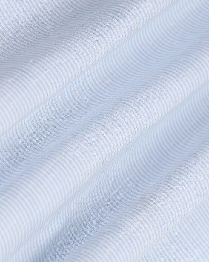 Casual Blue Stripe Shirt - Marven