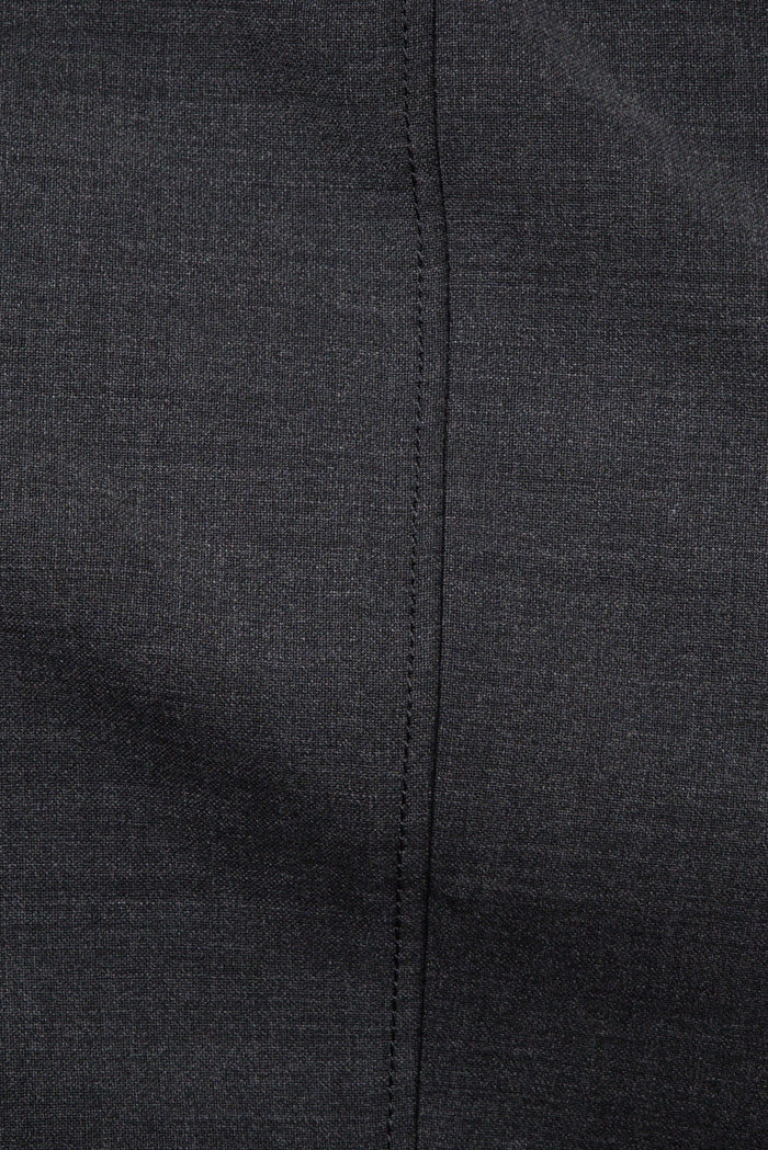 Charcoal Waterproof Wool Raincoat - Atica Man