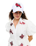 Chenille Crawfish Baseball Cap