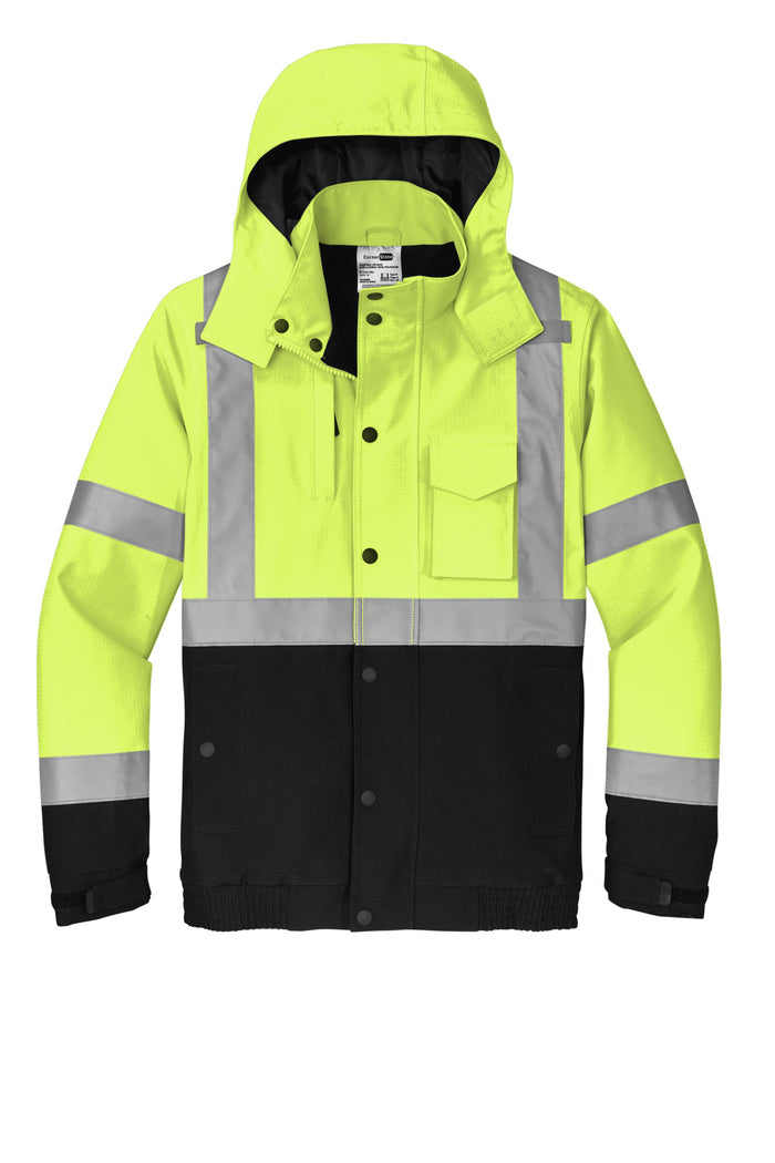 CornerStone® ANSI 107 Class 3 Waterproof Insulated Ripstop Bomber Jacket | CSJ501 - The Lemon Print & Design Studio