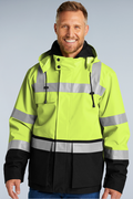 CornerStone® ANSI 107 Class 3 Waterproof Ripstop 3-In-1 Parka | CSJ502 - The Lemon Print & Design Studio