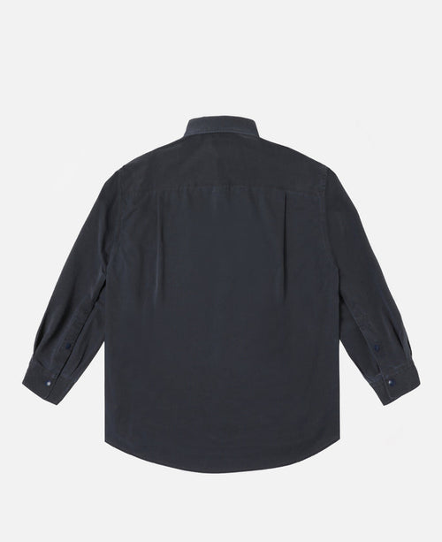 "C"Vintage Effect Cooldots City Uniform L/S Shirt (Navy)