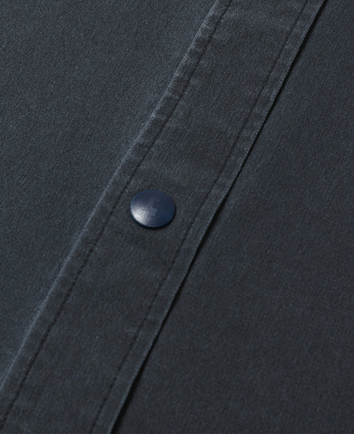 "C"Vintage Effect Cooldots City Uniform L/S Shirt (Navy)