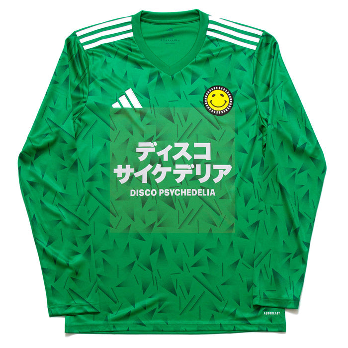 Disco Psychedelia Long Sleeve Retro 25 - Jersey - Green