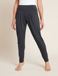 Black Vegan Organic Women's Lounge Pants | Women's Bamboo Lounge Pants Black | Natural Women's Loungewear Pants