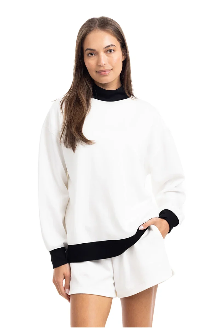 Duo Mockneck Top