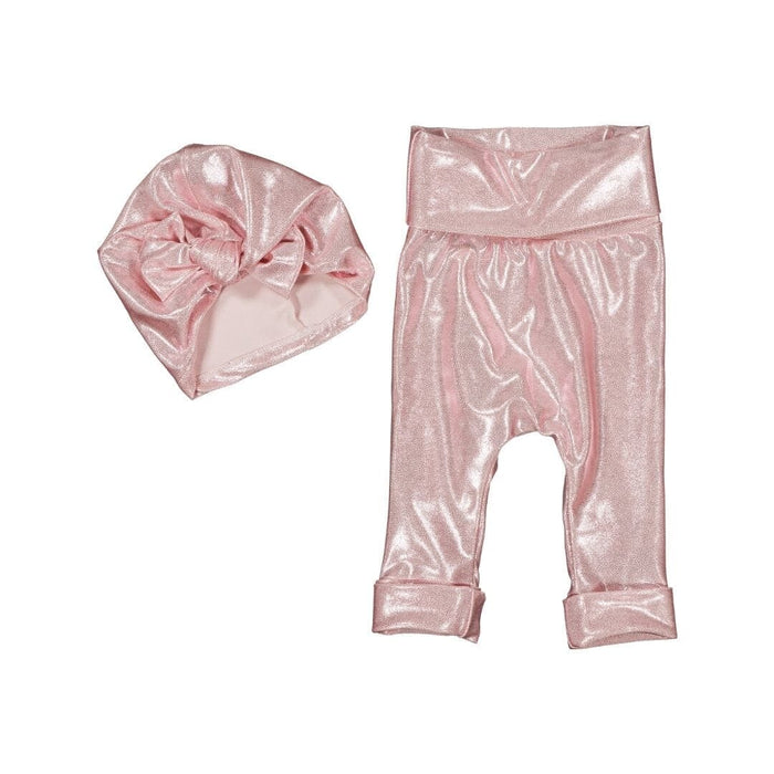 Ensemble bébé pailleté rose - Liliane coffret naissance original MELLIPOU
