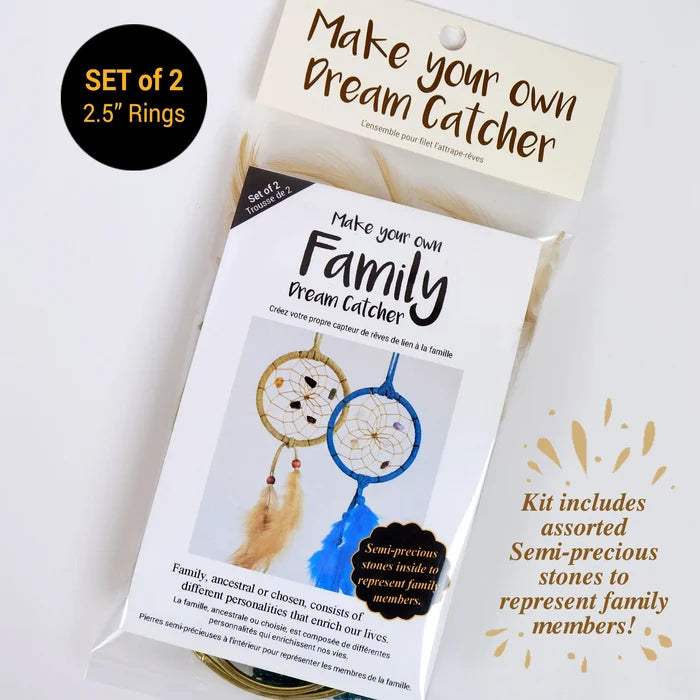 Package of Family dream catcher kit