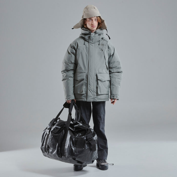 Fisherman's Duffle Bag 90L Black model-men [183cm / M]