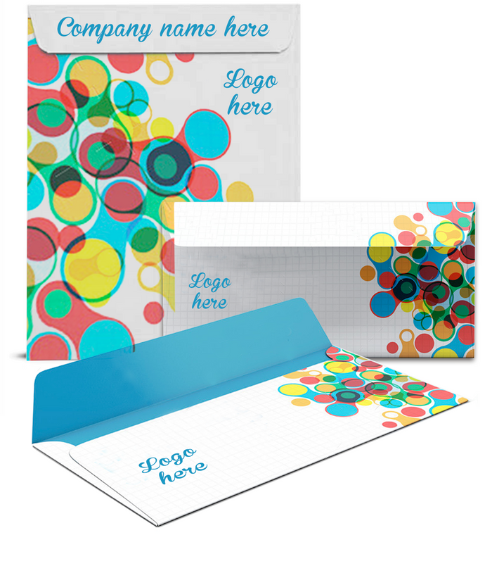 Full Print Envelopes (Offset) - The Lemon Print & Design Studio