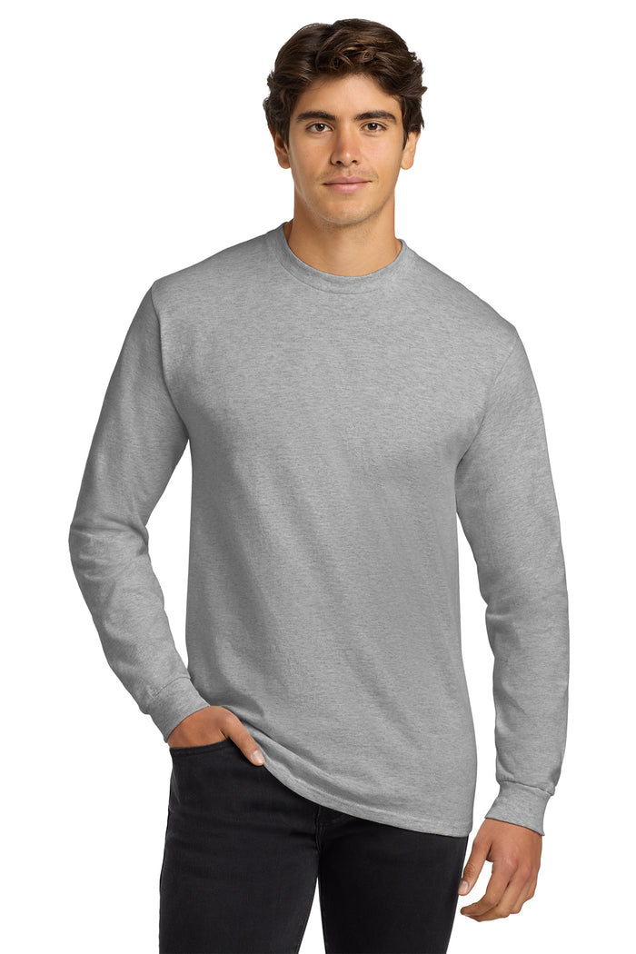 G2400 Gildan® Ultra Cotton® 100% US Cotton Long Sleeve T-Shirt - The Lemon Print & Design Studio