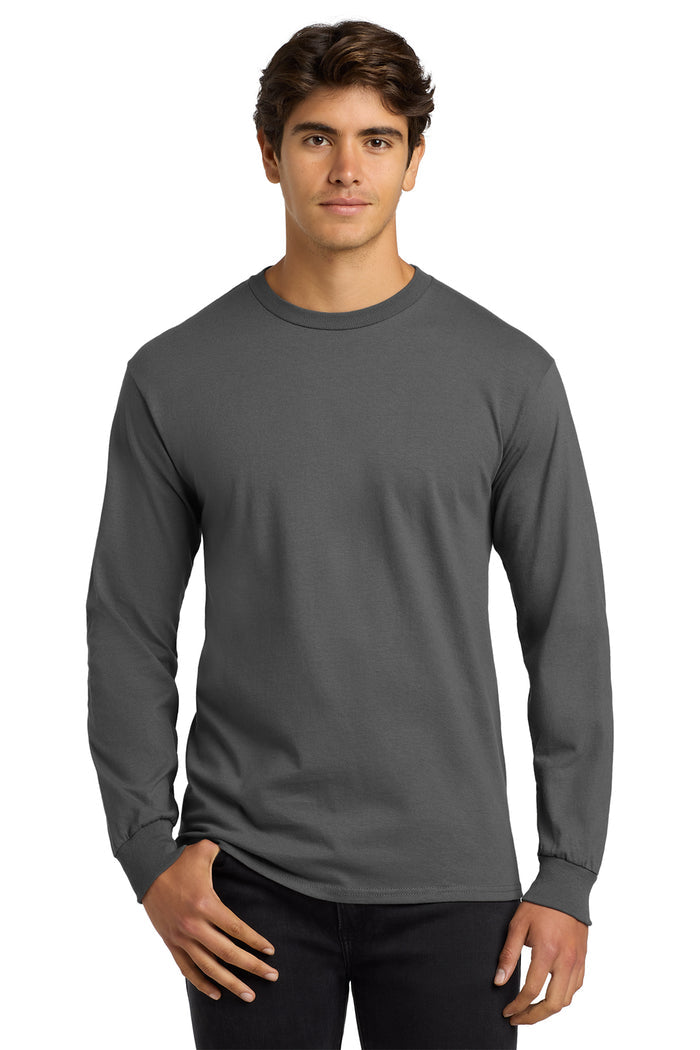 G2400 Gildan® Ultra Cotton® 100% US Cotton Long Sleeve T-Shirt - The Lemon Print & Design Studio
