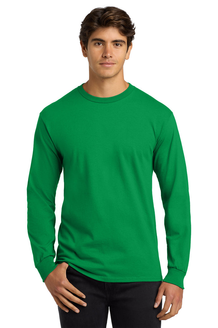 G2400 Gildan® Ultra Cotton® 100% US Cotton Long Sleeve T-Shirt - The Lemon Print & Design Studio