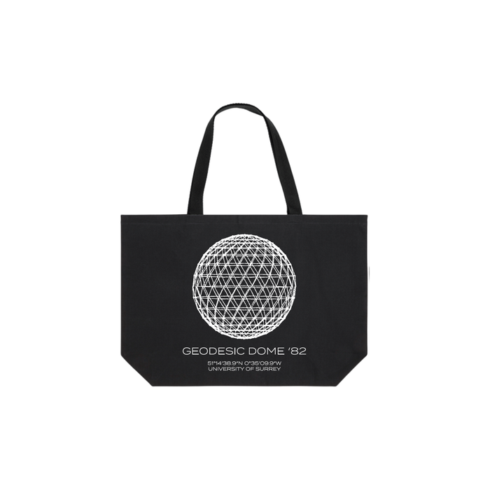 Geodesic Dome '82 Large Canvas Bag
