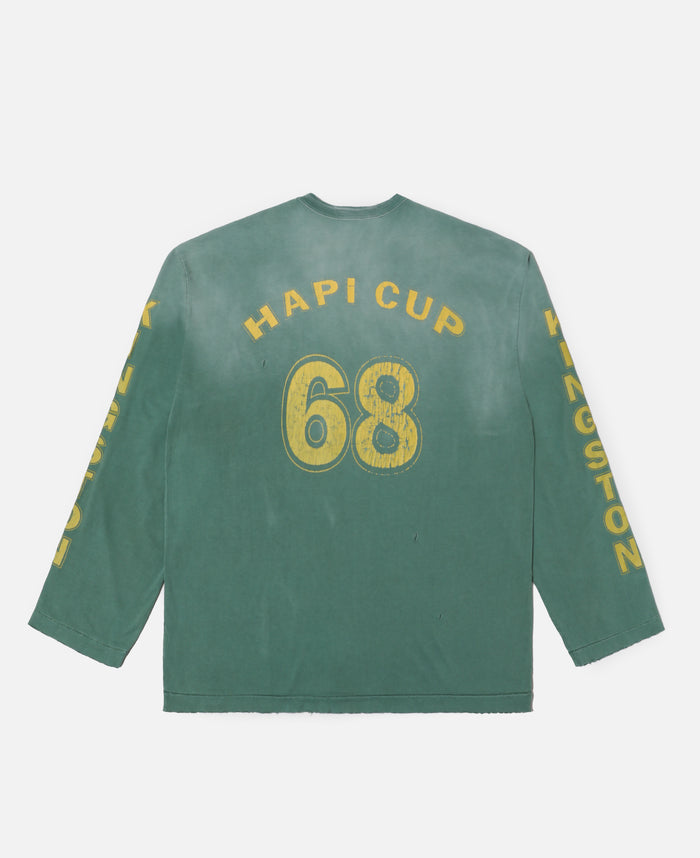Hapi Cup Long-Sleeve T-Shirt (Green)